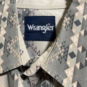 Mens Wrangler Western Pearl Snap Shirt